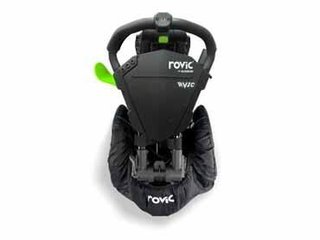 Clicgear Rovic RV1C/RV1S kryt kolies, čierny