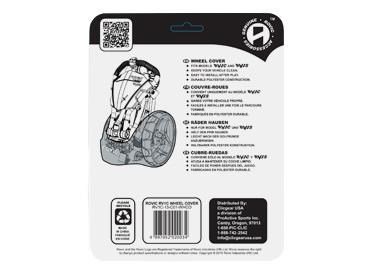 Clicgear Rovic RV1C/RV1S kryt kolies, čierny