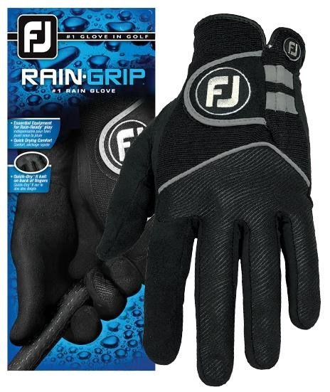 Footjoy RainGrip pánská golfová rukavica, čierna