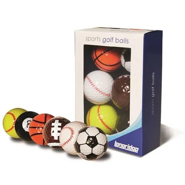 Longridge Sports golfové loptičky, mix farieb