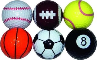Longridge Sports golfové loptičky, mix farieb