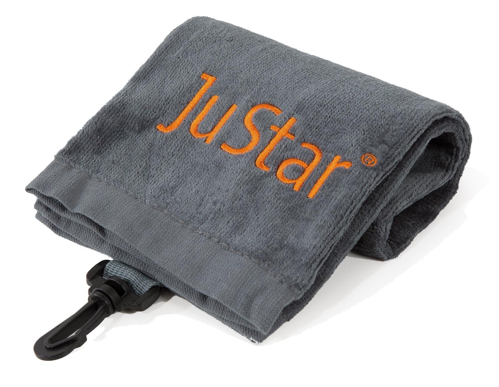 JuStar TriFold golfový uterák, šedá
