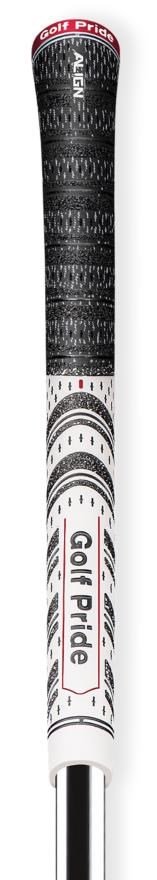 Golf Pride MCC Align grip, STANDARD, biela/červená/čierna