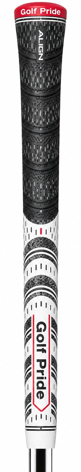 Golf Pride MCC Align grip, STANDARD, biela/červená/čierna