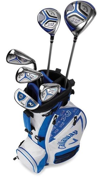 Callaway XJ2 White juniorský golfový set, grafit
