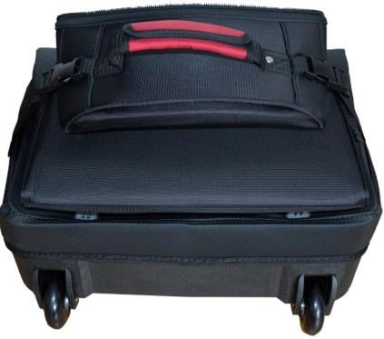 Big Max IQ 2 cestovný bag, čierna/červená