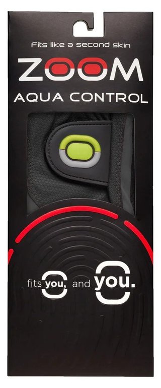 Zoom Zoom Aqua Control pánská golfová rukavica, čierna