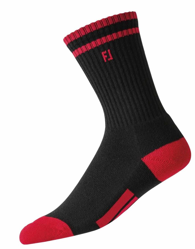 FootJoy ProDry Crew junior ponožky, čierna