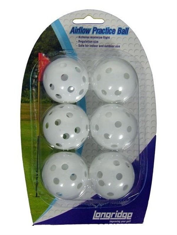 Longridge Airflow tréningové golfové loptičky