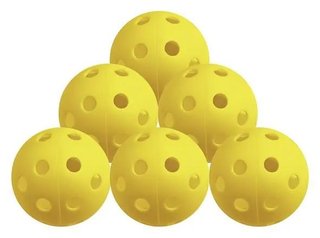 Longridge Airflow tréningové golfové loptičky, žlté