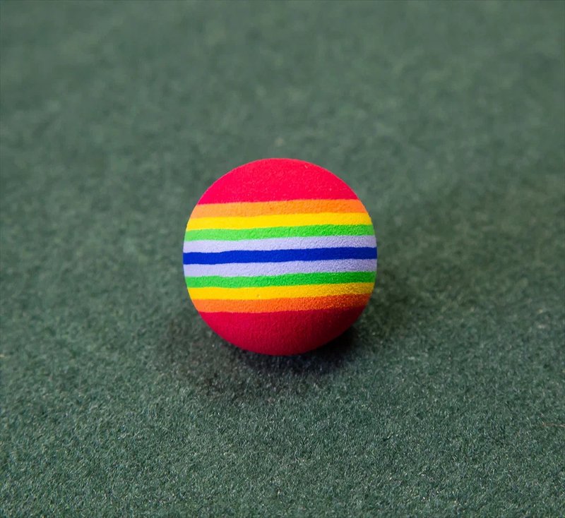 Longridge Multi-Coloured Foam golfové loptičky