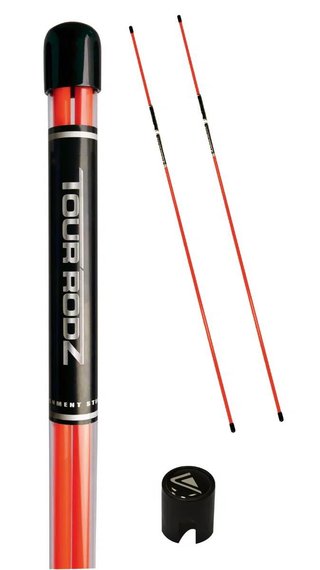 Longridge Tour Rodz Alignment Sticks (2ks), oranžová
