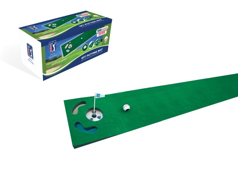PGA Tour PGA Tour 6ft Putting Mat and Guideball tréningová pomôcka