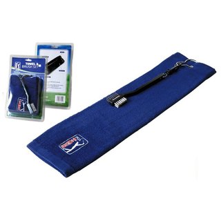 PGA Tour Golf Towel and Club Brush Set, tmavě modrá