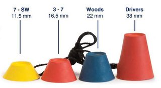 PGA Tour Winter Tees týčky (4 ks)