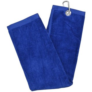 Longridge Blank Luxury Three Fold golfový uterák, modrá