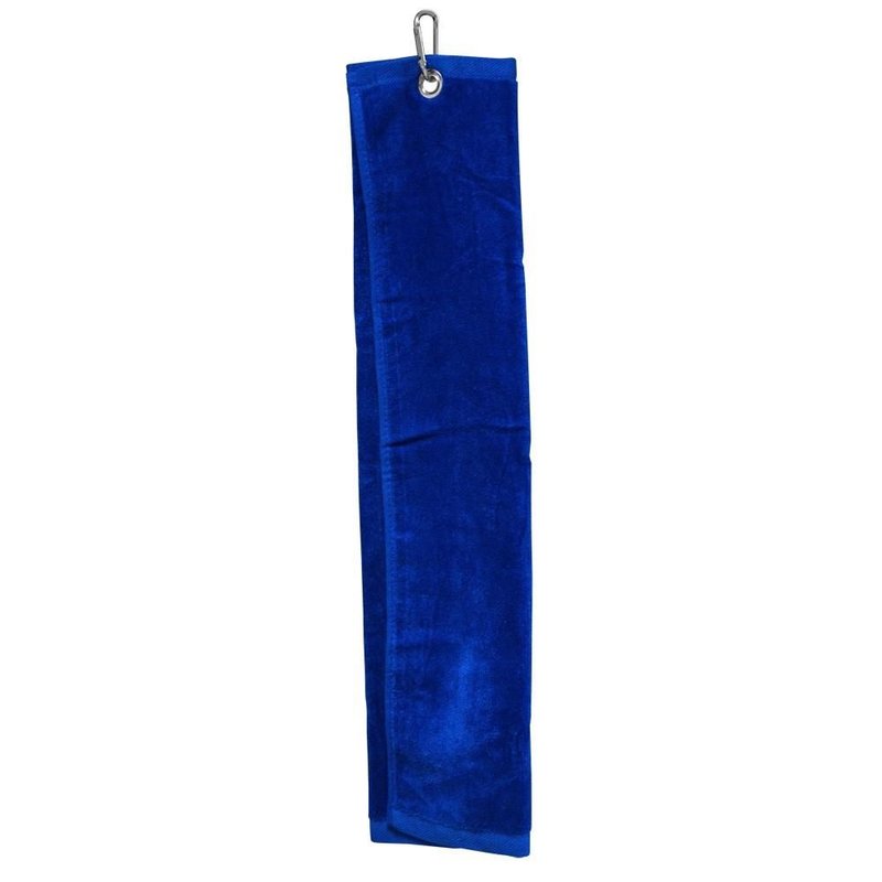 Longridge Blank Luxury Three Fold golfový uterák, modrá