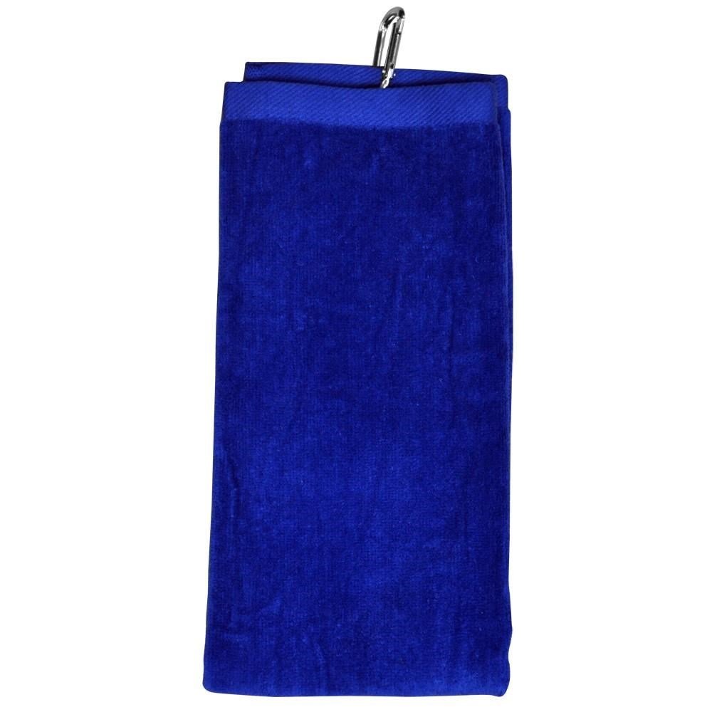 Longridge Blank Luxury Three Fold golfový uterák, modrá