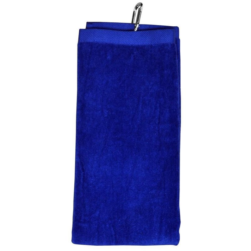 Longridge Blank Luxury Three Fold golfový uterák, modrá