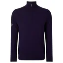 Callaway Windstopper 1/4 Zipped pánsky sveter, peacoat