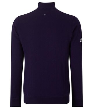 Callaway Windstopper 1/4 Zipped pánsky sveter, peacoat
