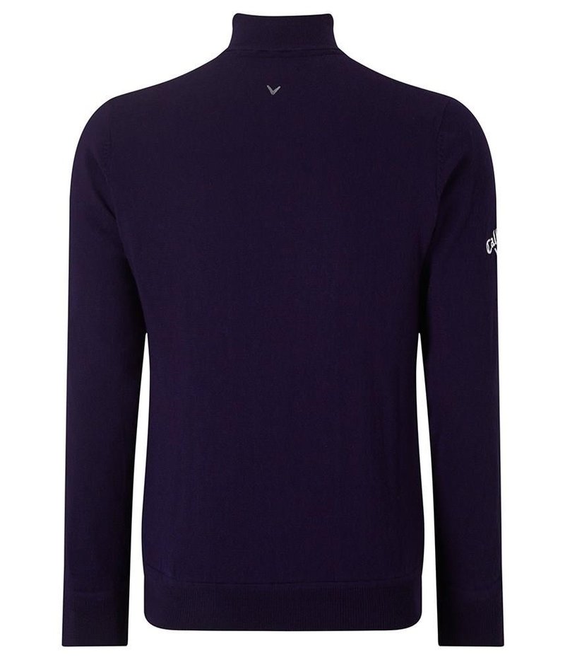 Callaway Windstopper 1/4 Zipped pánsky sveter, peacoat