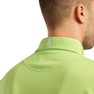 FootJoy Stretch Pique Solid pánske polo, limetkové