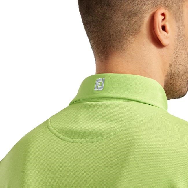 FootJoy Stretch Pique Solid pánske polo, limetkové