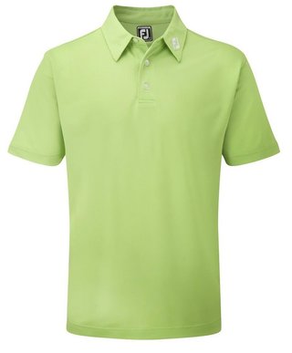 FootJoy Stretch Pique Solid pánske polo, limetkové