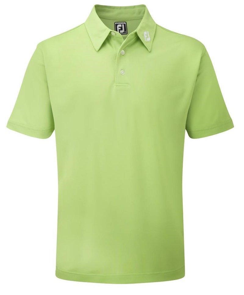 FootJoy Stretch Pique Solid pánske polo, limetkové