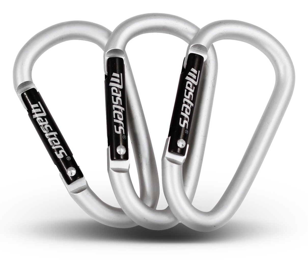 Masters Golf Carabiner Connector príslušenstvo, strieborný