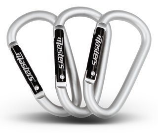 Masters Golf Carabiner Connector príslušenstvo, strieborný