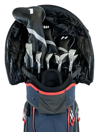 Masters Golf Raincover Wedge na bag, čierny