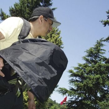 Masters Golf Raincover Wedge na bag, čierny