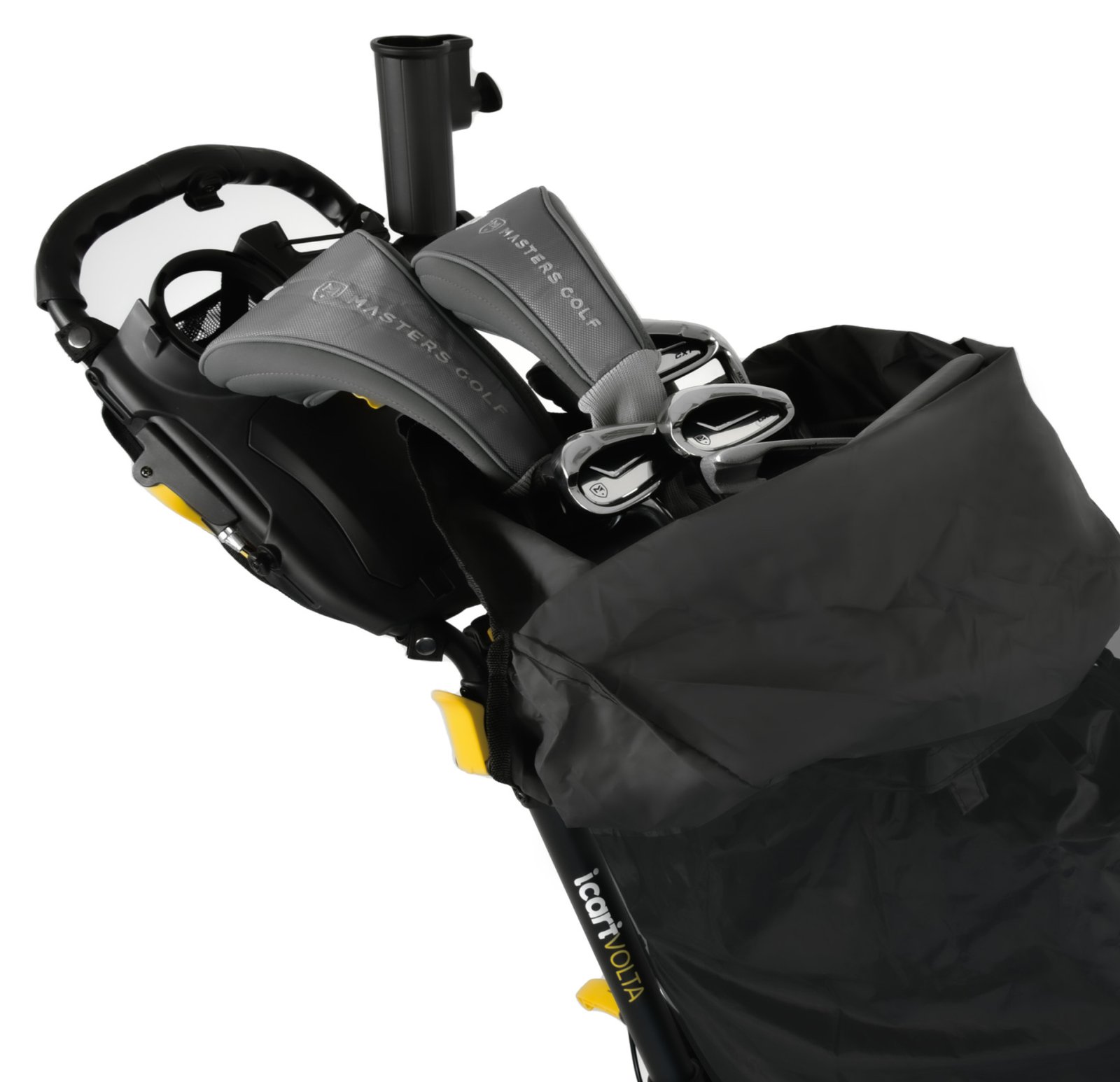 Masters Golf Seaforth Slicker Full Length kryt na bag, čierny