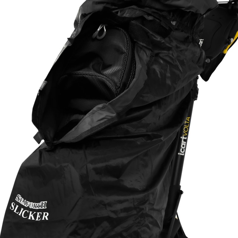 Masters Golf Seaforth Slicker Full Length kryt na bag, čierny