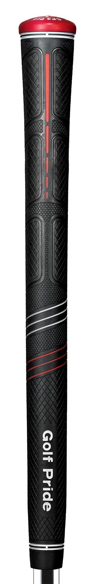 Golf Pride CP2 Pro grip, STANDARD, čierna/červená