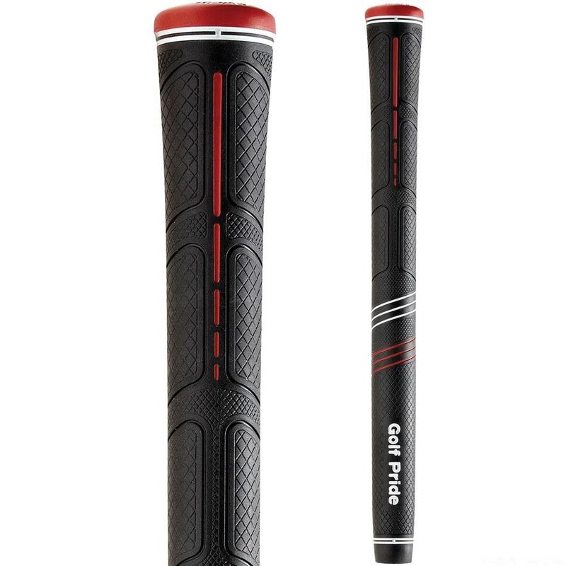 Golf Pride CP2 Pro grip, STANDARD, čierna/červená
