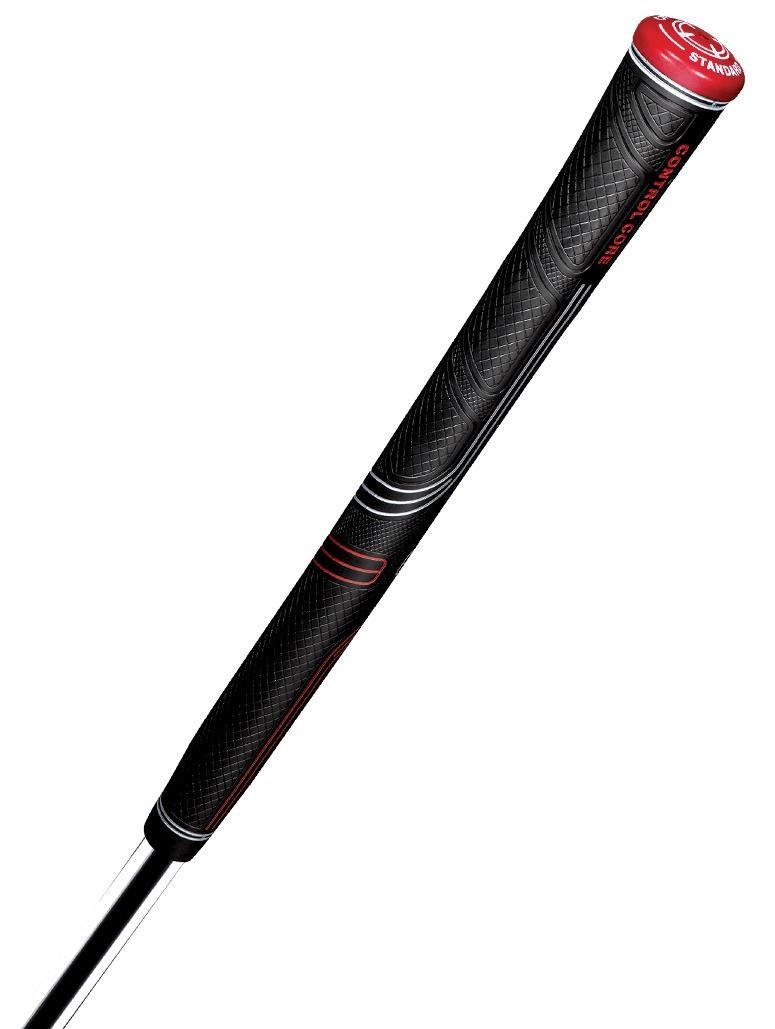 Golf Pride CP2 Pro grip, STANDARD, čierna/červená
