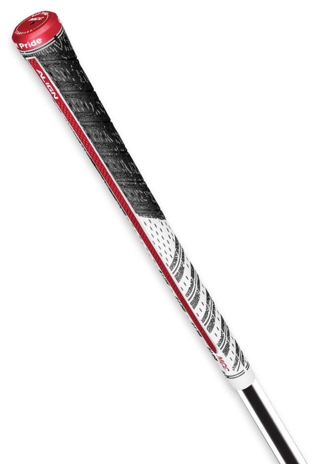 Golf Pride MCC Classic Align grip, MIDSIZE, biela/červená/čierna
