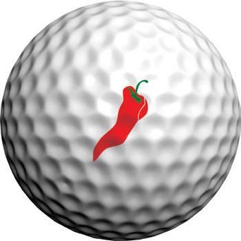 Masters Golfdotz nálepky na golfové loptičky, Red Hot Chilli Peppers (24 nálepiek)