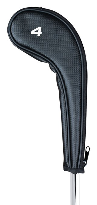 Masters Golf Deluxe Graph Iron Cover 4-Sw kryt hlavy, čierny