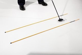 Masters Golf Masters Drill-Stix tréningové tyče na zarovnanie, 2ks, biele