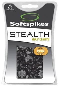 SoftSpikes Softspikes Stealth golfové hroty, čierna/strieborná, PINS (20ks)