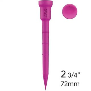 Lignum Tee 72mm (2 3/4") 12pack punchy pink týčky