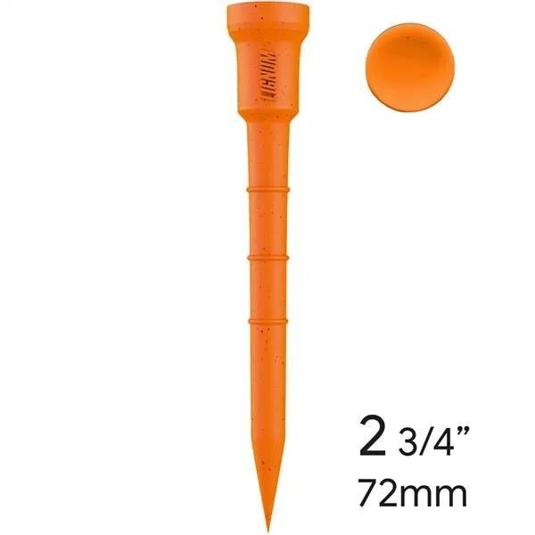 Lignum Tee 72mm (2 3/4") spinning orange, 12ks