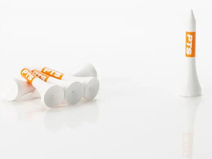 Pride Professional Tee System Prolength Mini Orange drevené týčka 38mm, 90ks
