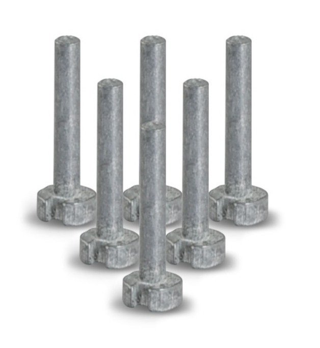 Masters Plug Weight Graphite - 4g (balenie 6 ks)