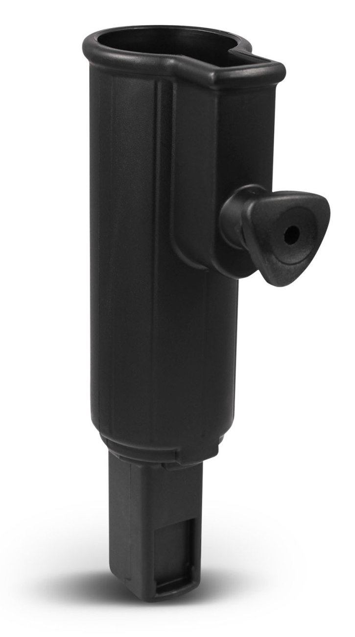 Masters Golf Umbrella Holder Extender príslušenstvo k vozíku, čierne