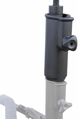 Masters Golf Umbrella Holder Extender príslušenstvo k vozíku, čierne